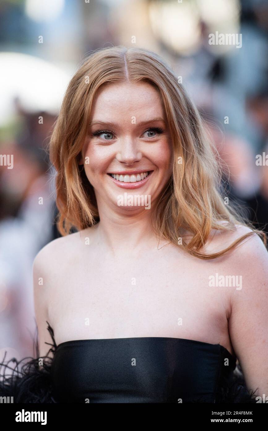 Cannes, France. 27th May, 2023. Abigail Cowen attending the Closing Red