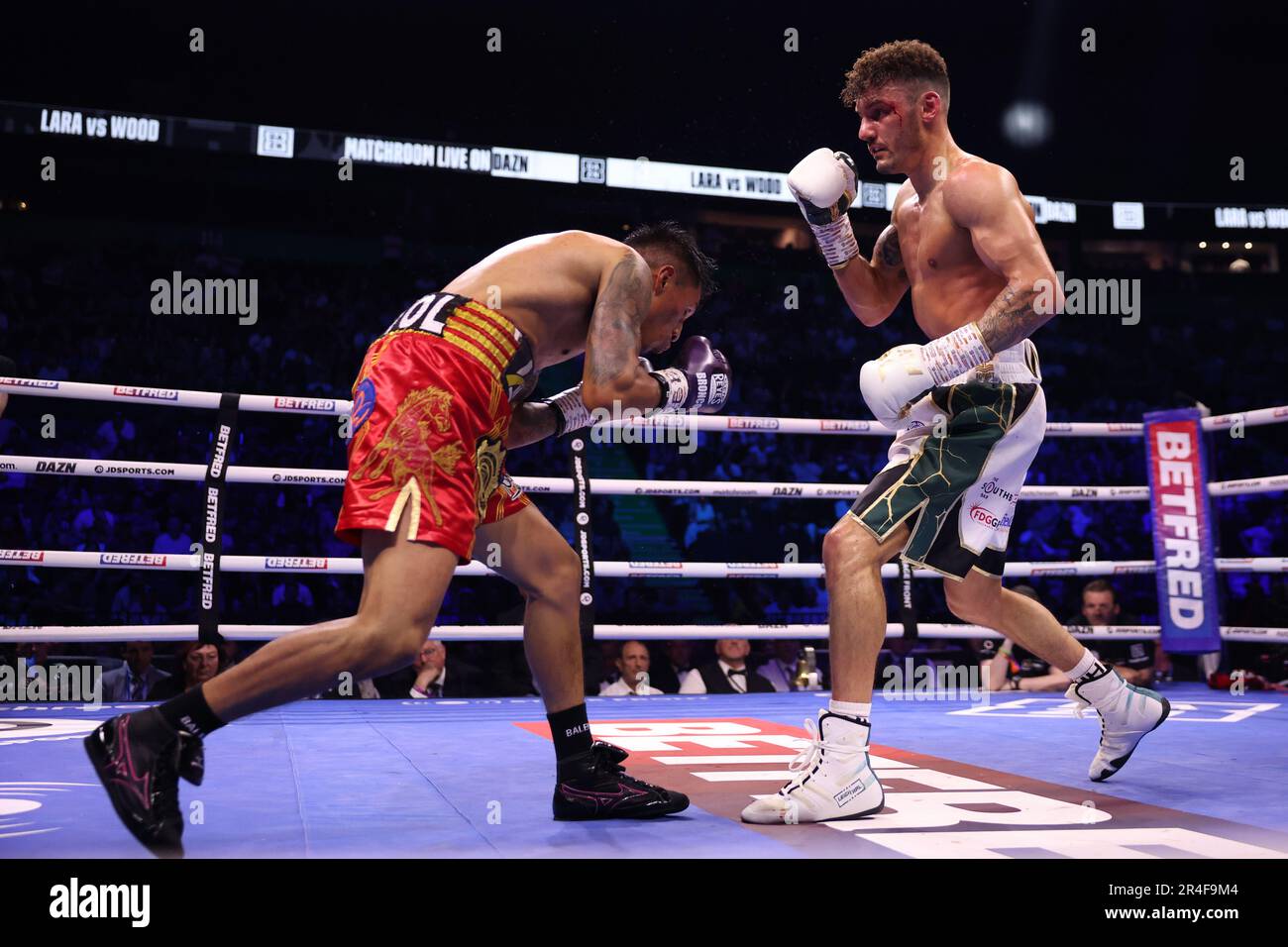 AO Arena, Manchester, UK. 27th May, 2023. WBA Featherweight