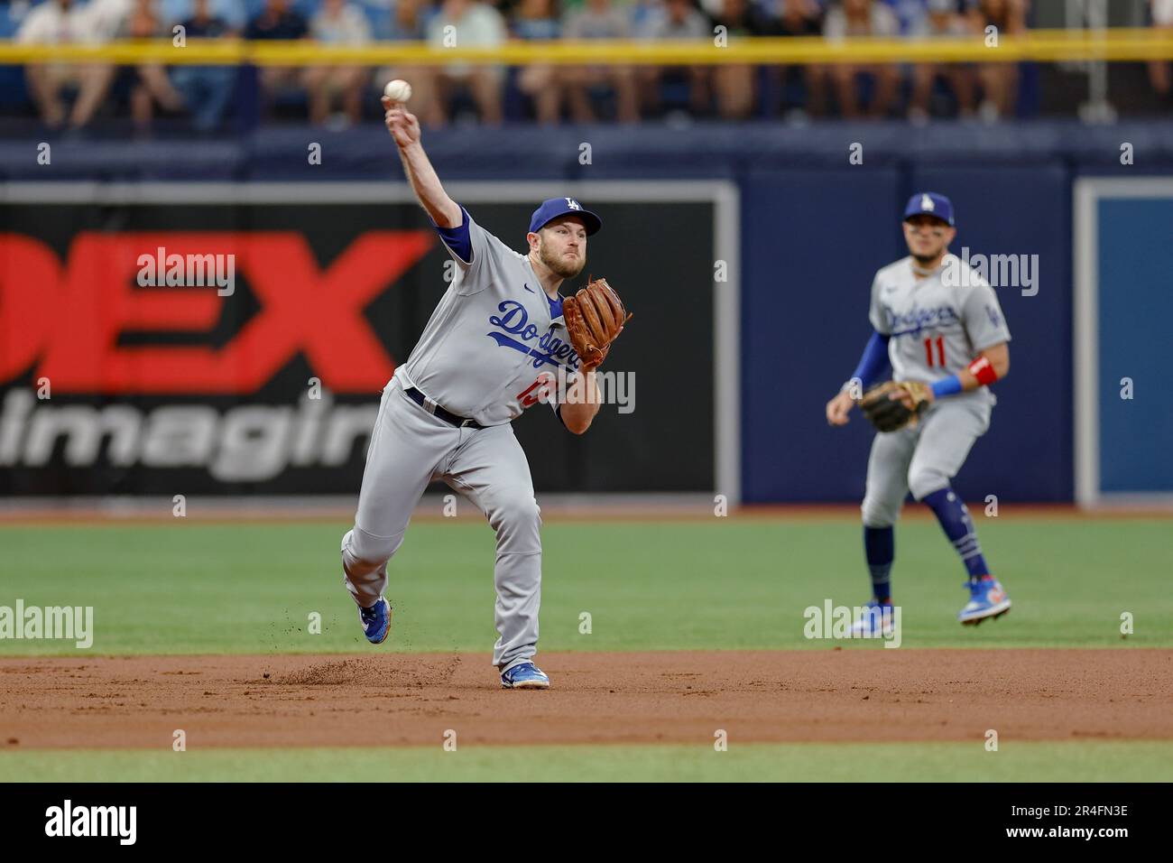 St. Petersburg, FL USA; Los Angeles Dodgers third baseman Max Muncy (13