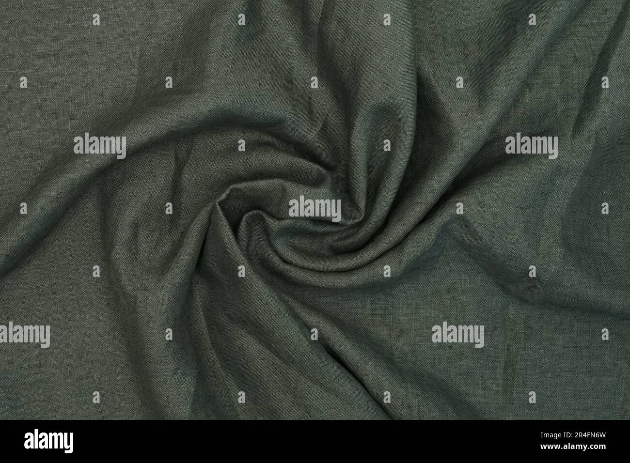 green linen fabric background top view, backdrop Stock Photo - Alamy