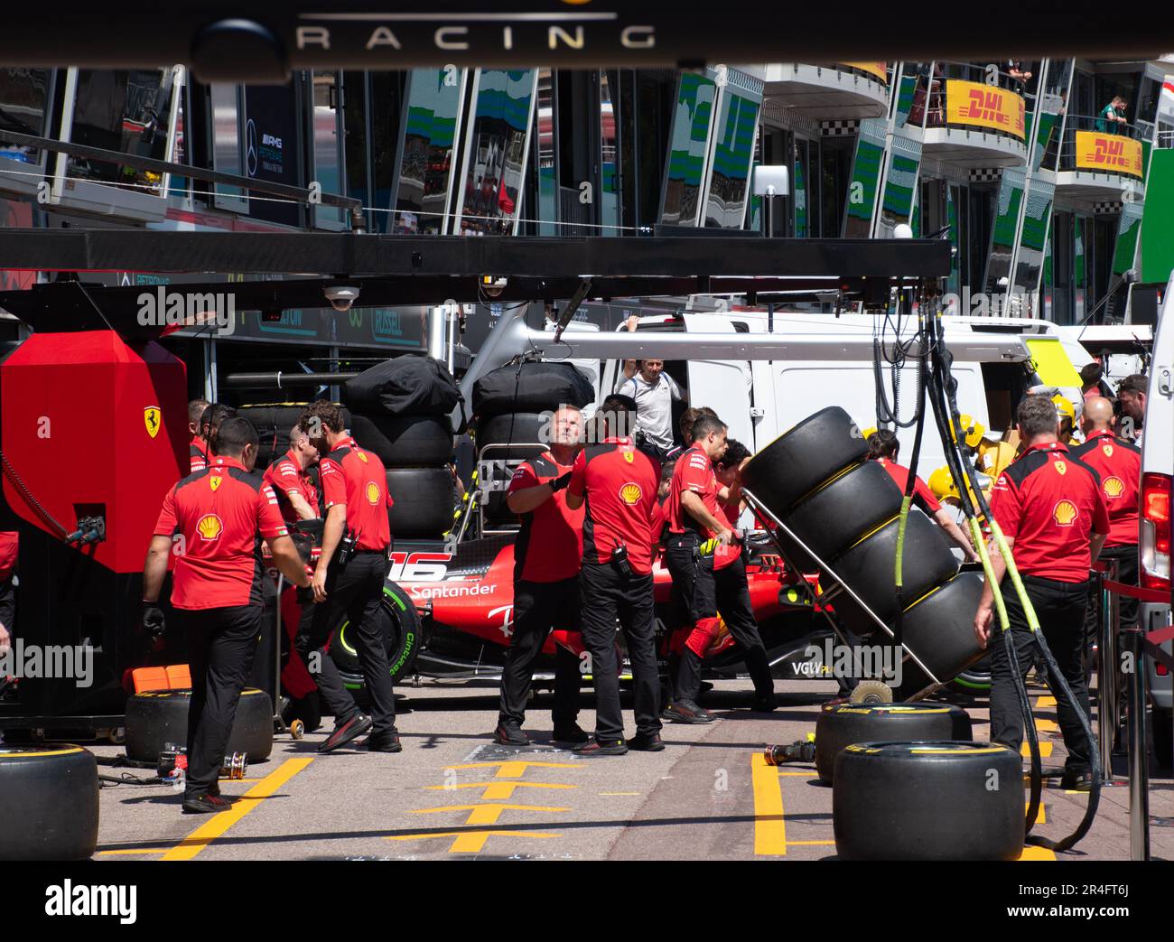 Formula 1 Monaco grand prix saturday Stock Photo