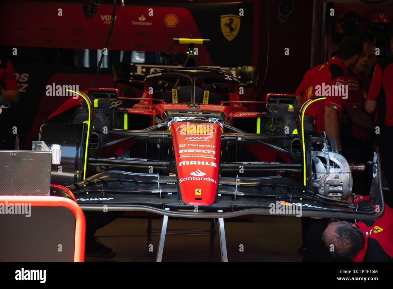 Formula 1 Monaco grand prix saturday Stock Photo