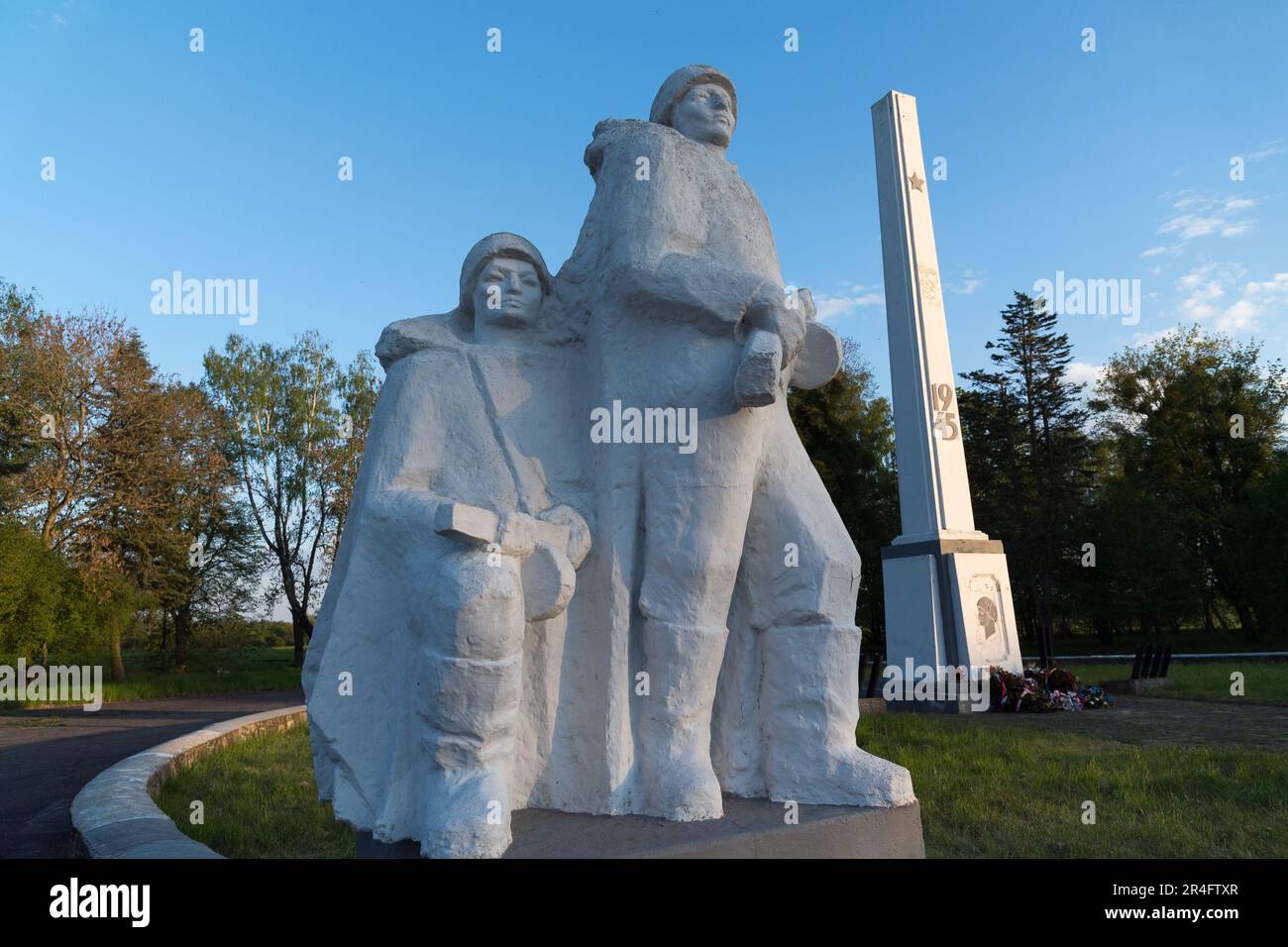 Biggest soviet war cemetery hi-res stock photography and images - Alamy