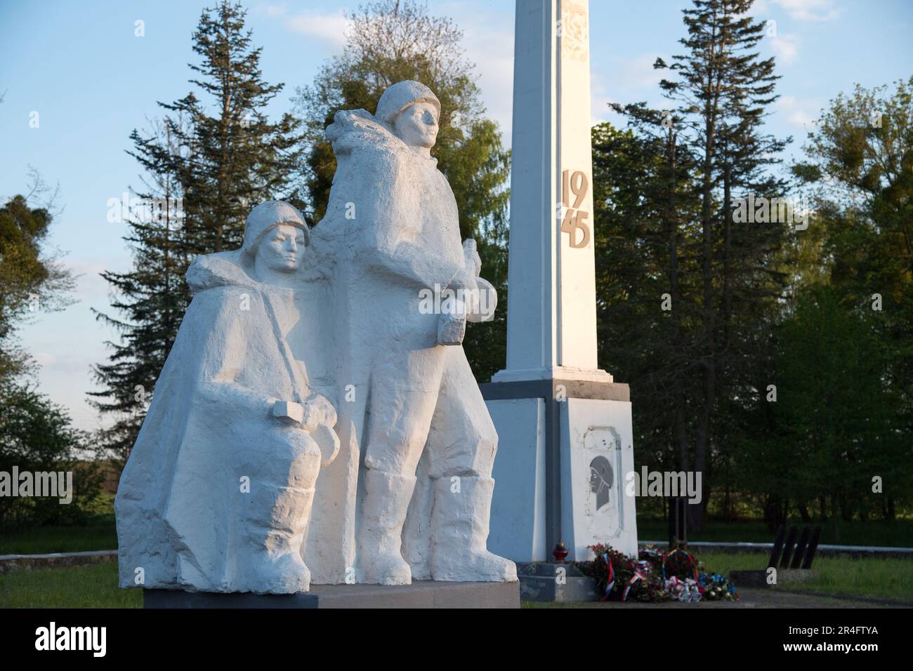 Braniewo war cemetery hi-res stock photography and images - Alamy
