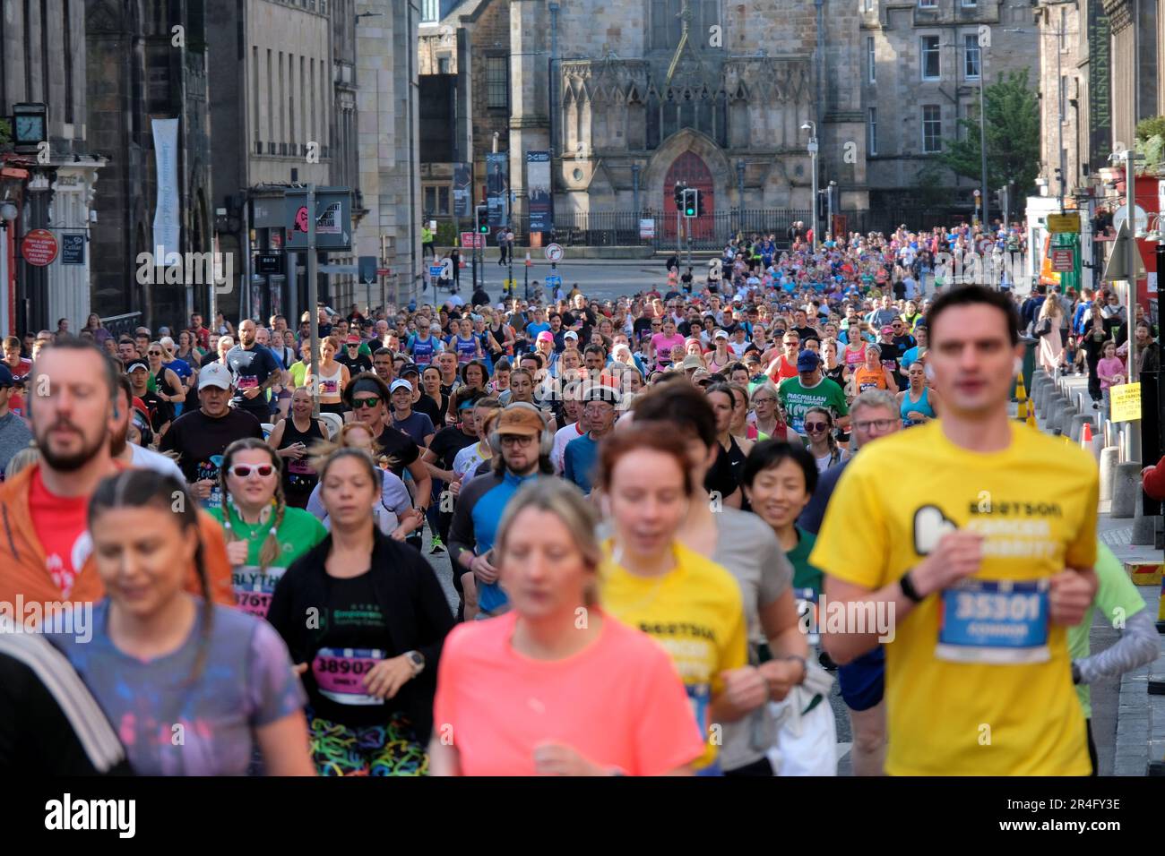 Edinburgh, Scotland, UK. 28th May 2023. The Edinburgh Half Marathon