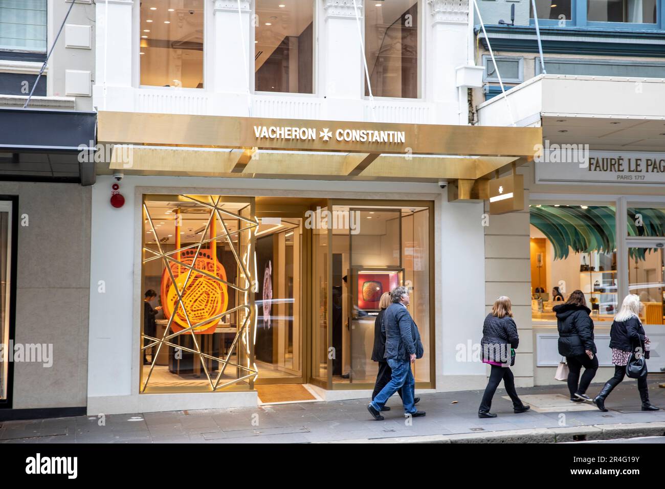 Vacheron constantin luxury Swiss watches store in King street