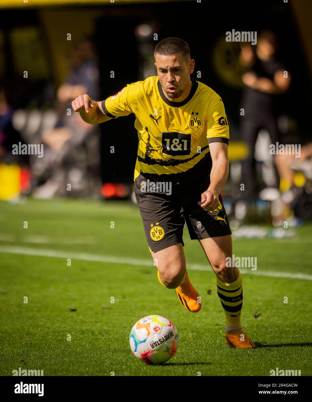 Dortmund, Germany. 27th Mai, 2023. Raphael Guerreiro (BVB) Borussia Dortmund - FSV Mainz 05  27.05.2023  Copyright (nur für journalistische Zwecke) by Stock Photo