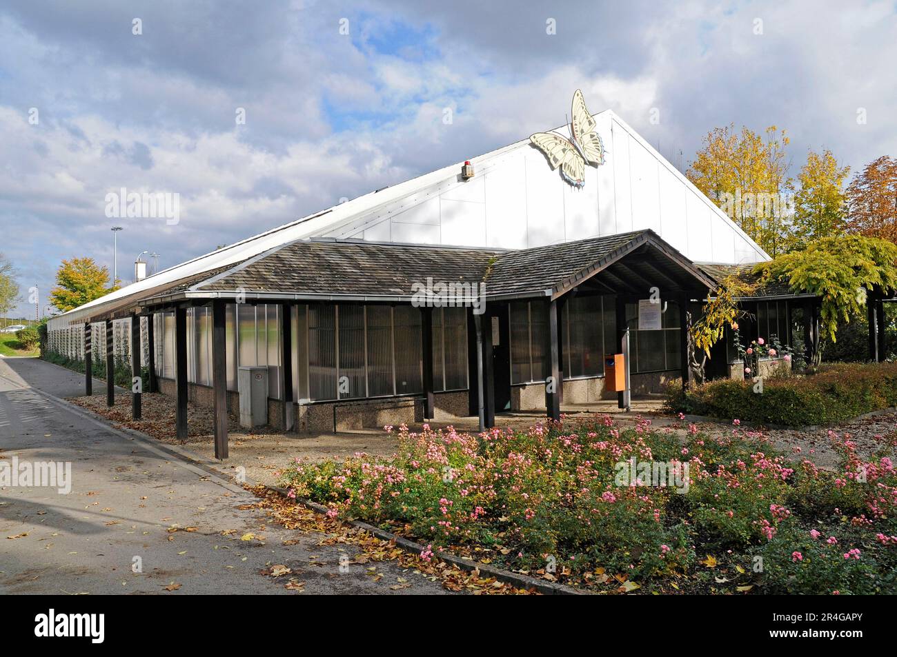 Butterfly garden, butterfly zoo, zoo, garden, Grevenmacher, Luxembourg Stock Photo Alamy