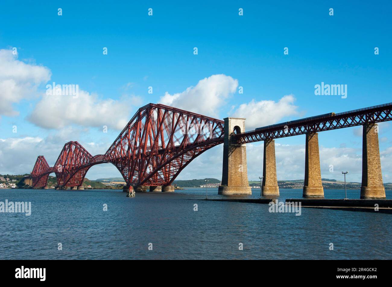 Bridges over the Firth of Forth, Edinburgh, Lothian, Scotland, Edinburgh, railway bridge Stock Photo