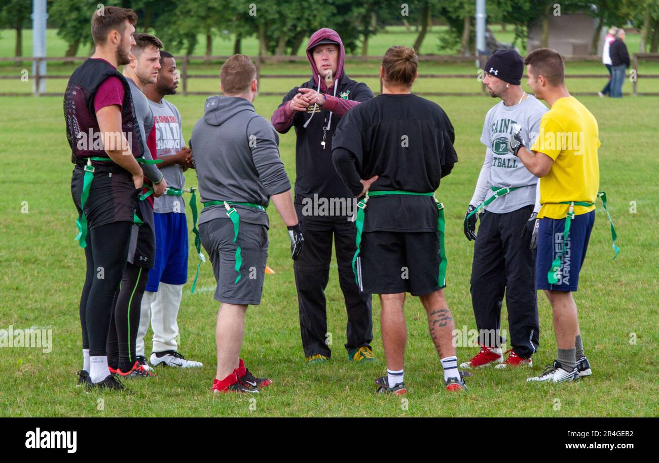 New player tryouts in Stowmarket Suffolk for British american football