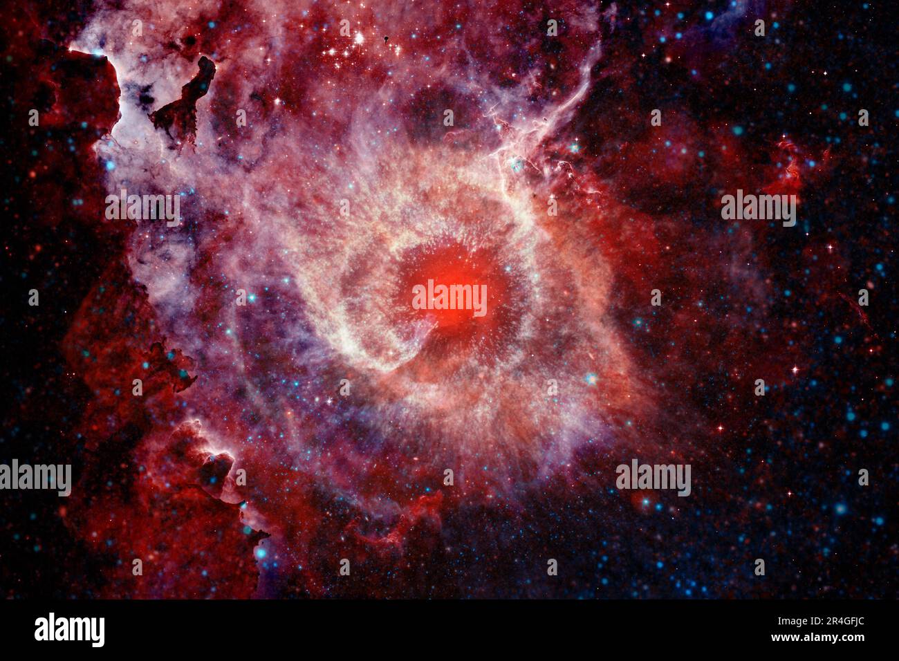 Beauty of endless cosmos. Science fiction art. Elements of this image ...