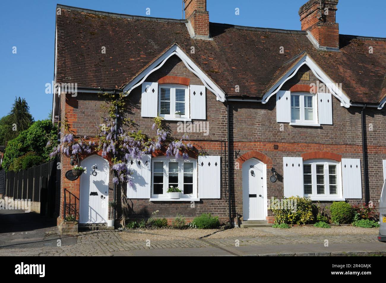 Cottages, High Street, Amersham, Buckinghamshire Stock Photo Alamy