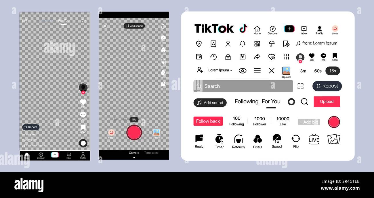 TikTok Profile Template