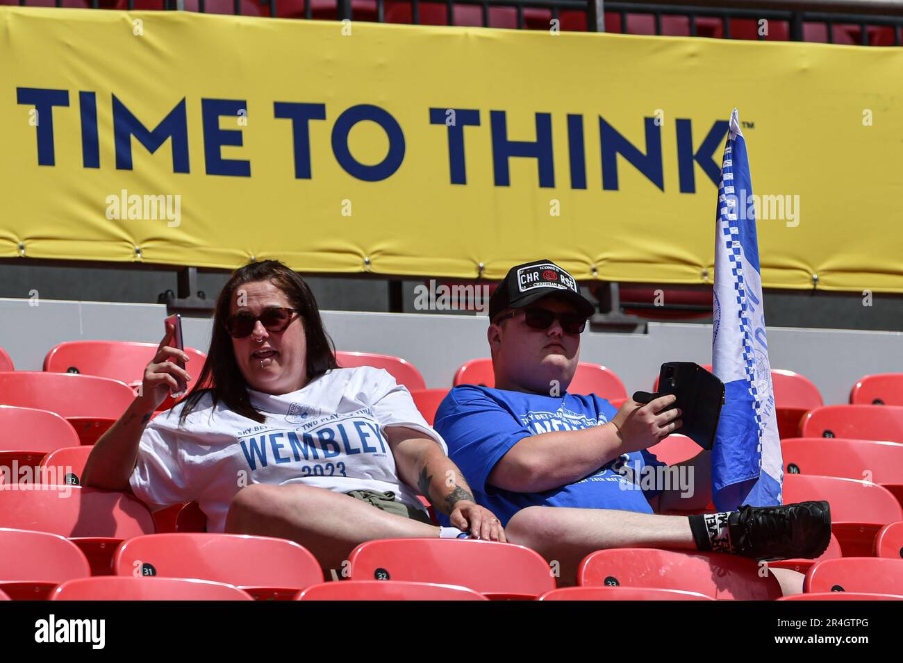Wembley Stadium, London, UK. 28th May, 2023. EFL League Two Play Off