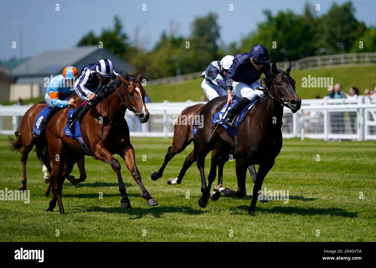 Matrika ridden by Ryan Moore (right) wins The Tally Ho Stud Irish EBF ...