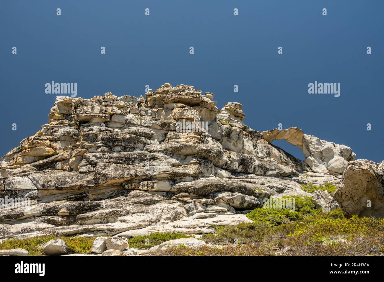 Jumble of Rocks at Indian Arch in Yosemite National Park Stock Photo