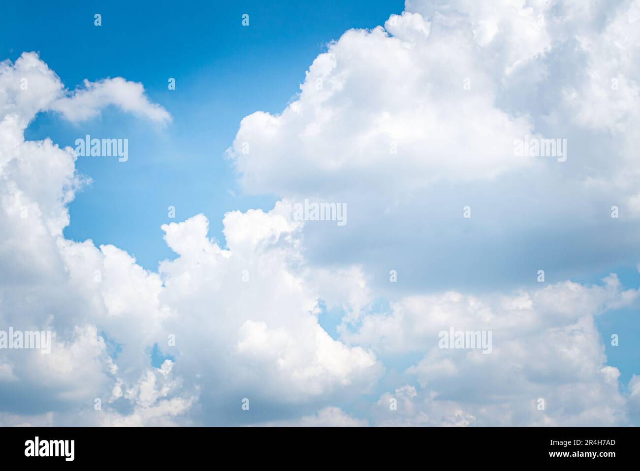 Cumulonimbus clouds. cumulus cloud. Puffy or cotton like or fluffy ...
