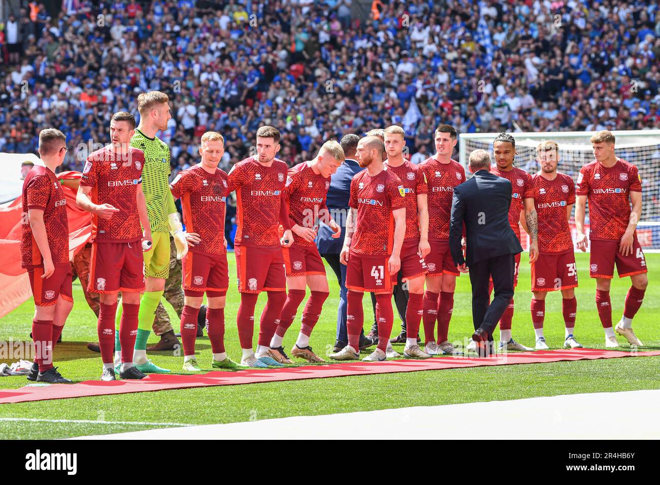 Carlisle United v Stockport County Sky Bet League two PlayOff Final