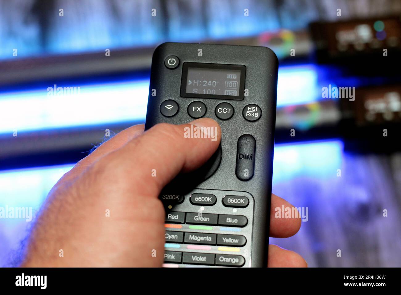 RGB Led tube light for filmmaking, photography and videography, RGB stick style tube with remote