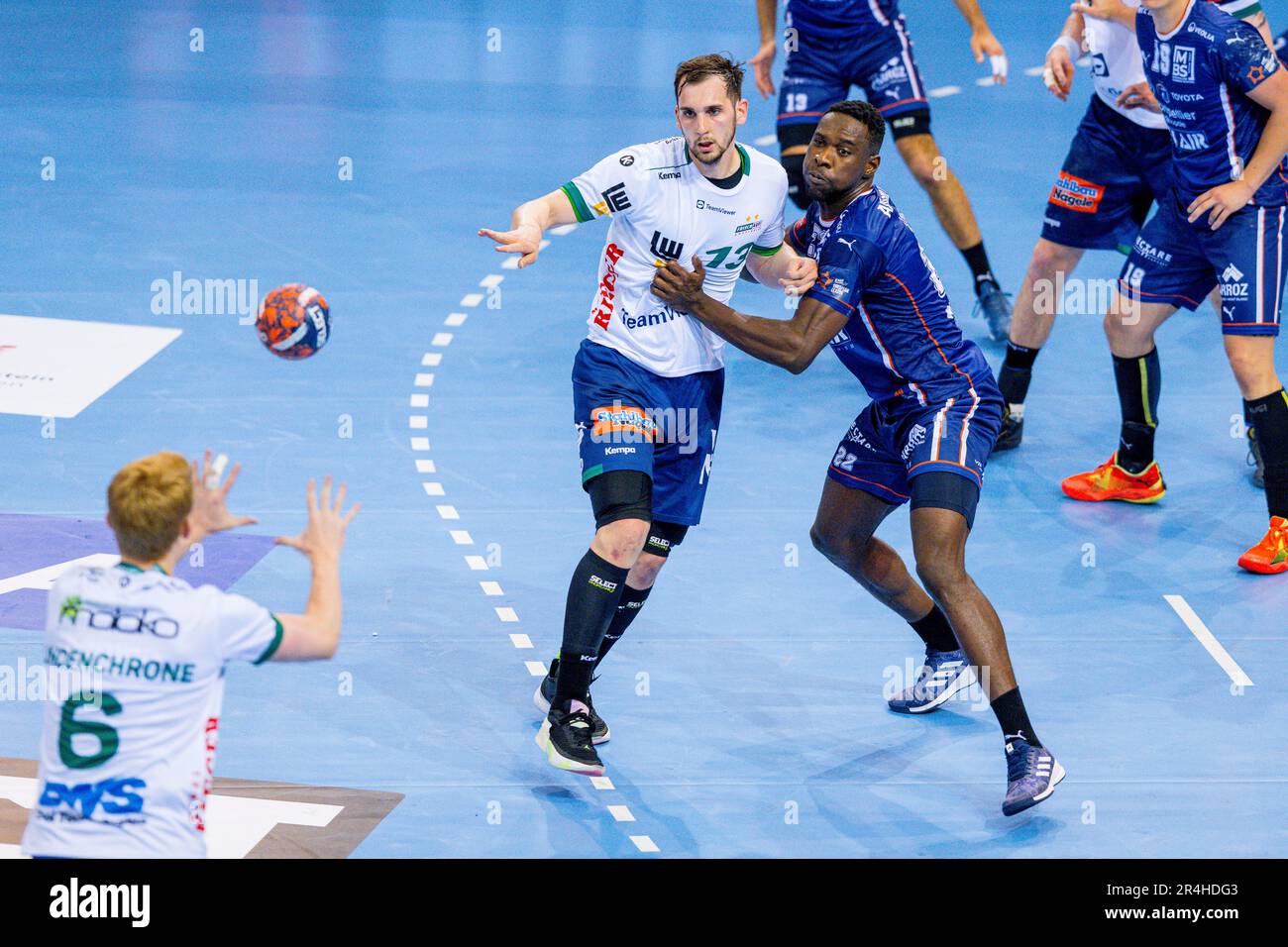 Flensburg, Germany. 28th May, 2023. Handball, EHF European League