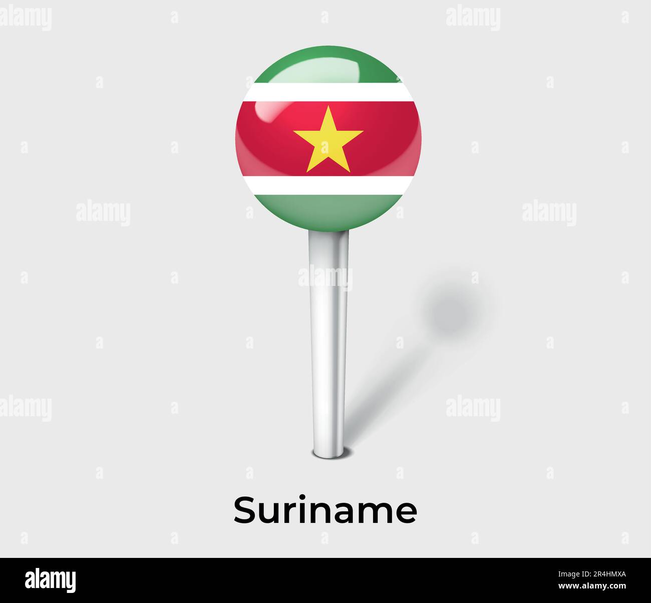 Suriname Country Flag Pin Map Marker Stock Vector Image Art Alamy   Suriname Country Flag Pin Map Marker 2R4HMXA 