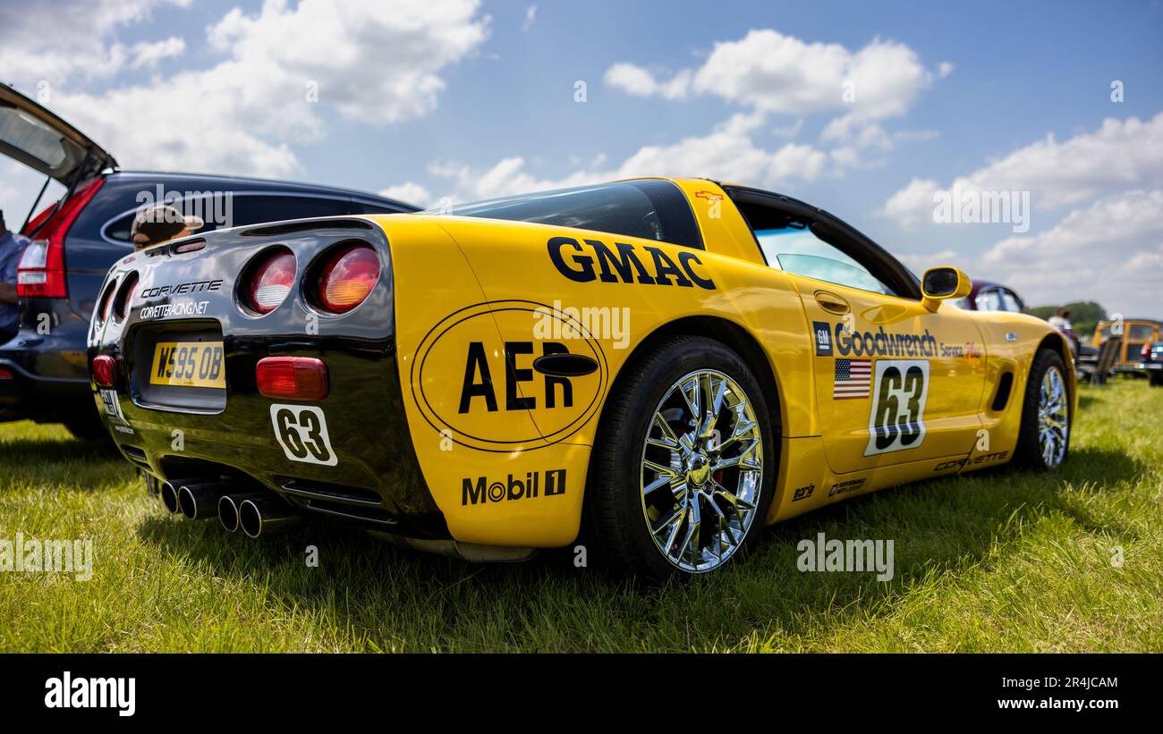 Chevrolet Corvette C5, on display at the Abingdon Air & Country Show on the 20th May 2023. Stock Photo
