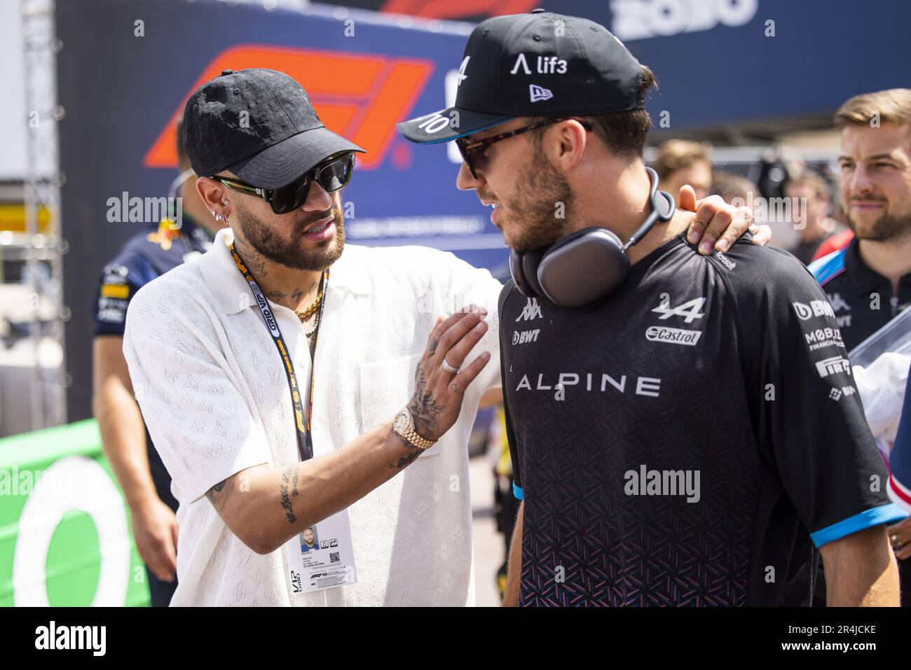 Neymar da Silva Santos Junior, Neymar Jr., GASLY Pierre (fra), Alpine