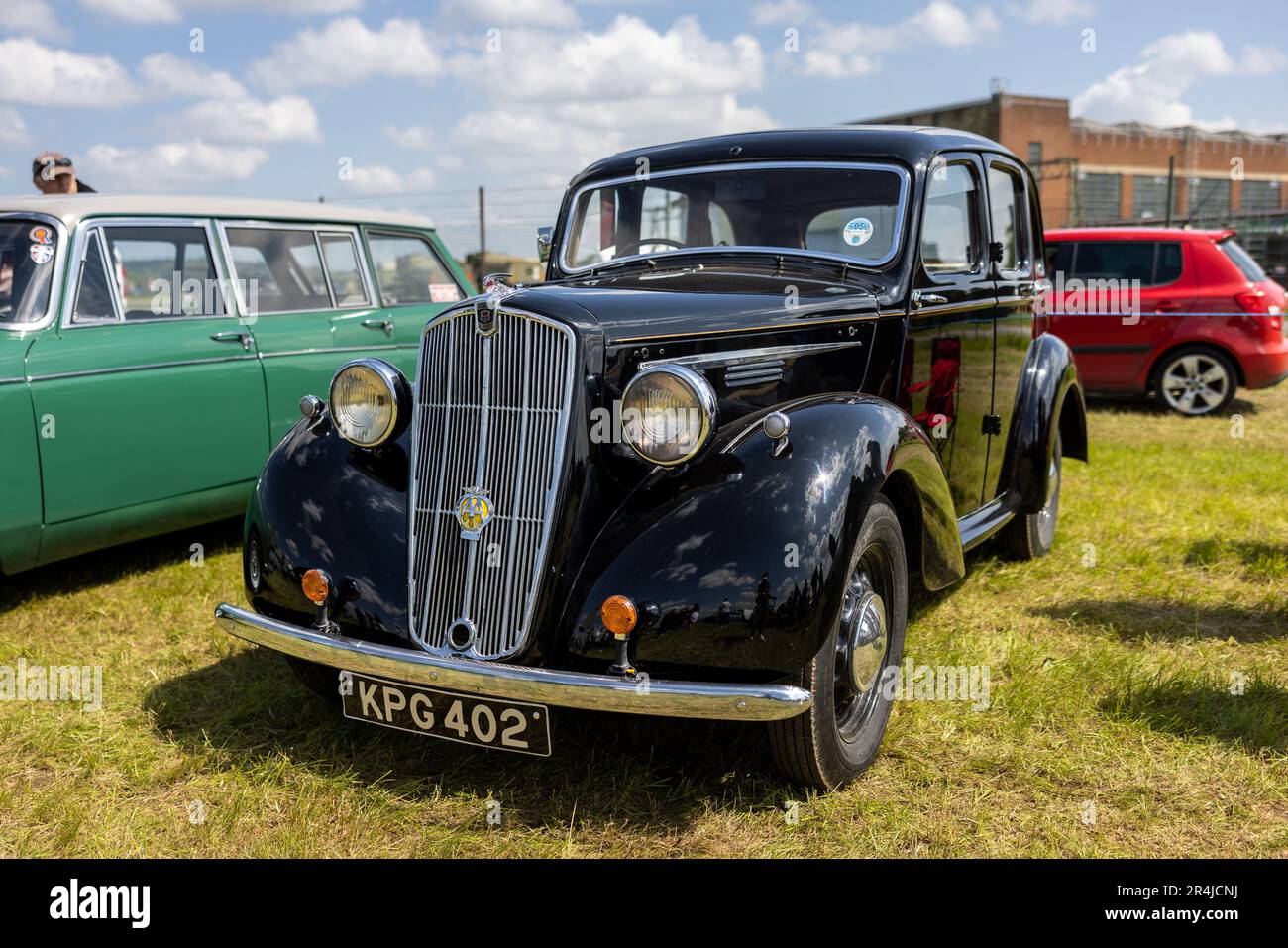 1946 Morris Ten Series M, on display at the Abingdon Air & Country Show on the 20th May 2023. Stock Photo