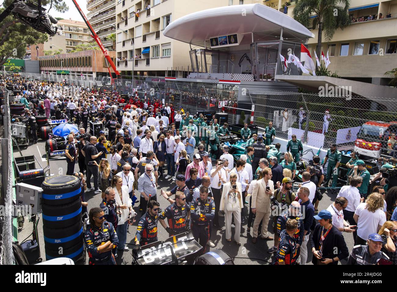 Starting Grid During The Formula 1 Grand Prix De Monaco 2023, 6th Round ...