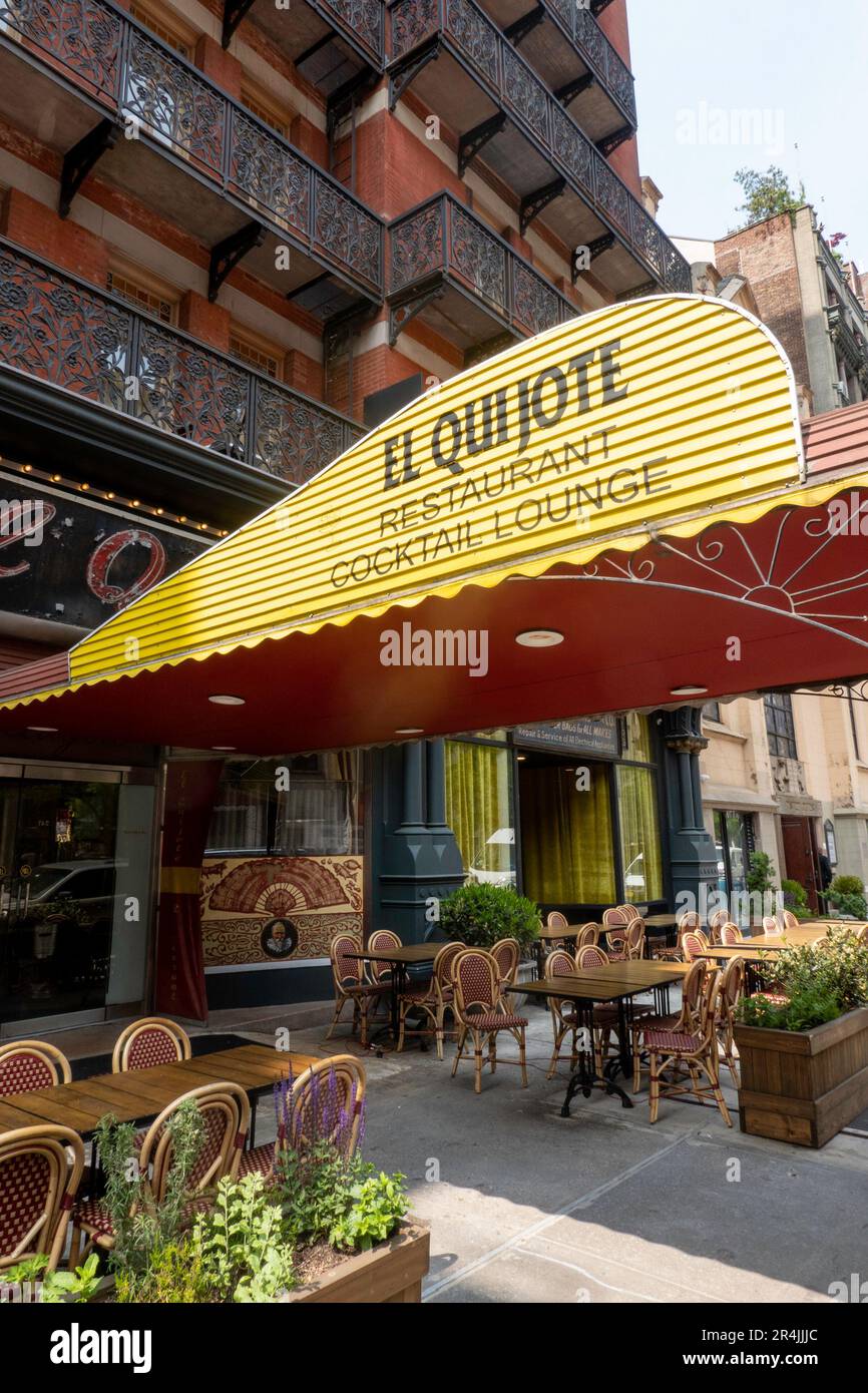 El Quijote is one of the oldest Spanish restaurants in New York City