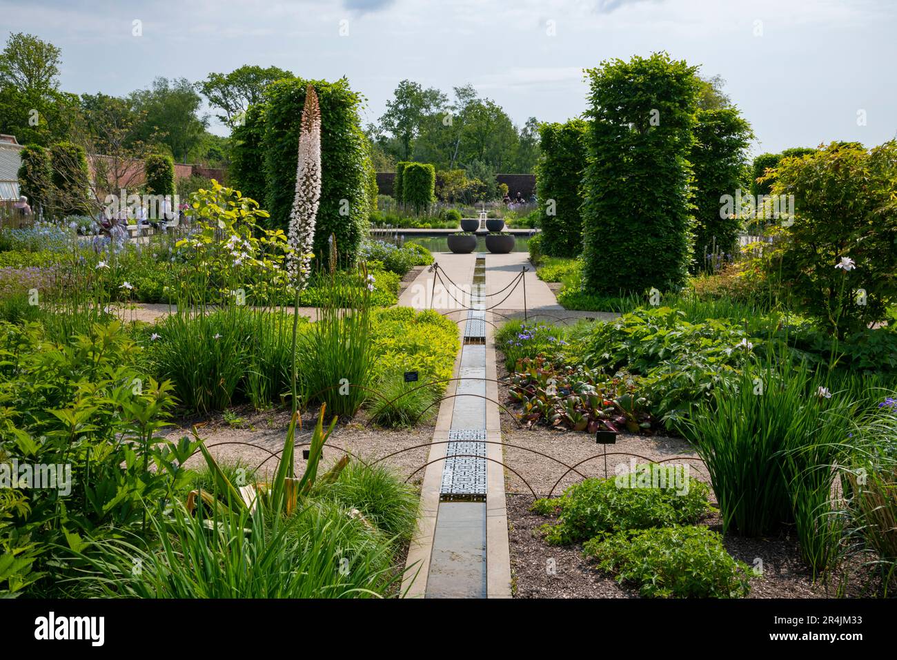 The Paradise Garden at RHS Bridgewater, Worsley Greater Manchester ...