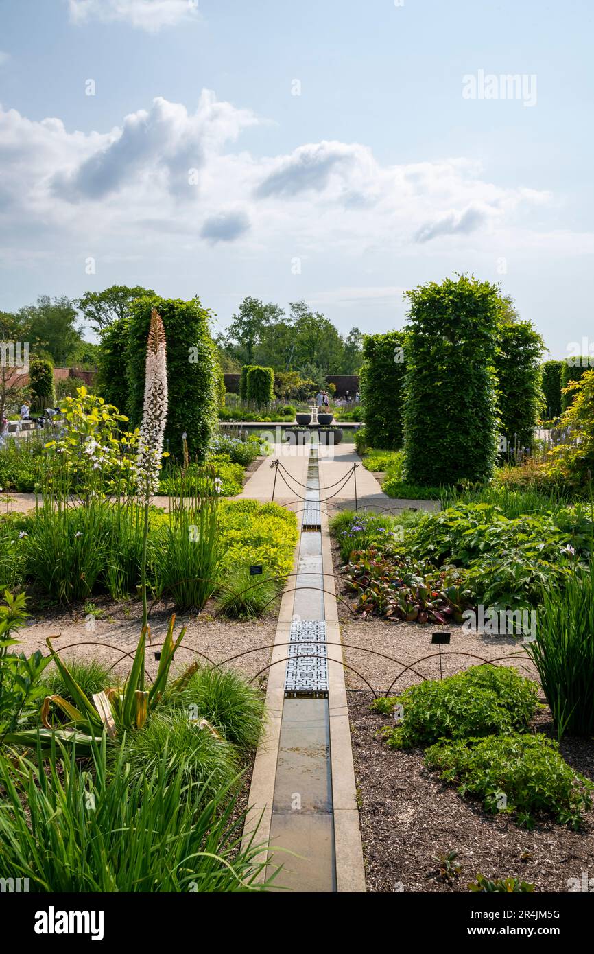 The Paradise Garden at RHS Bridgewater, Worsley Greater Manchester ...