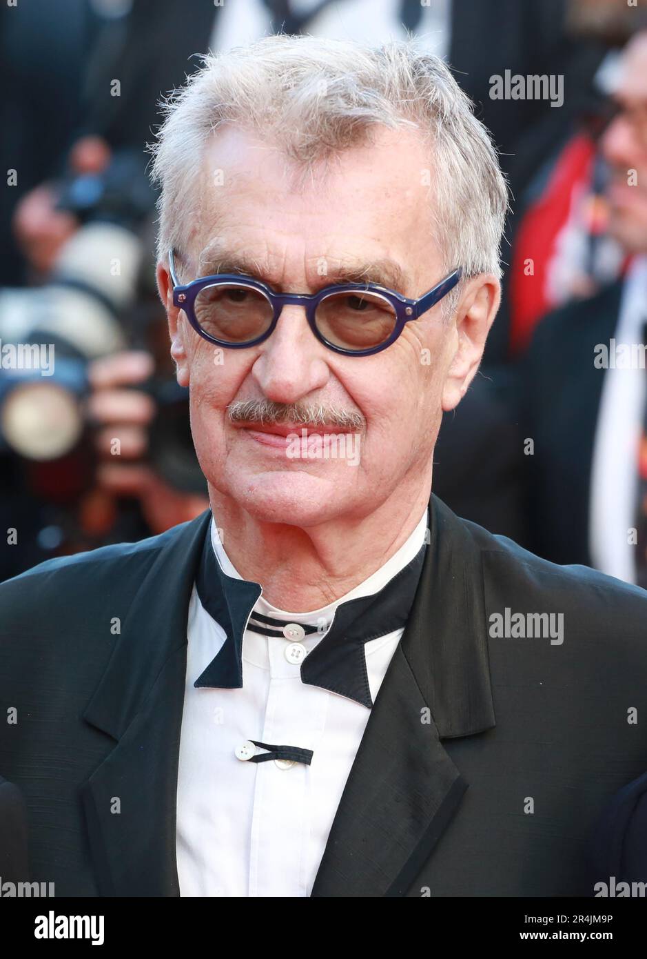 Cannes, France, 27th May, 2023. Director Wim Winders arriving on the ...