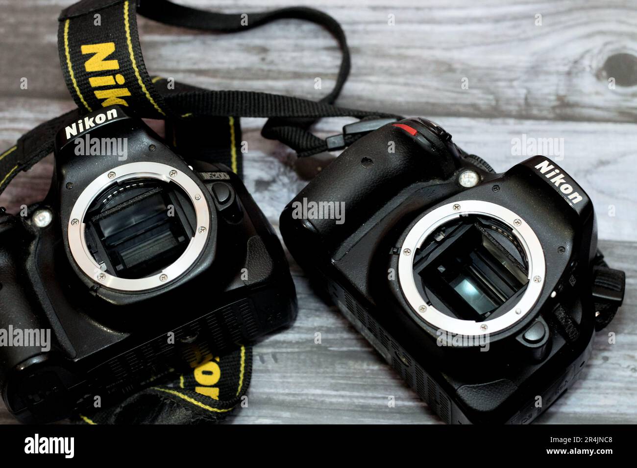 Cairo, Egypt, May 18 2023 Nikon DSLR photographic and video digital