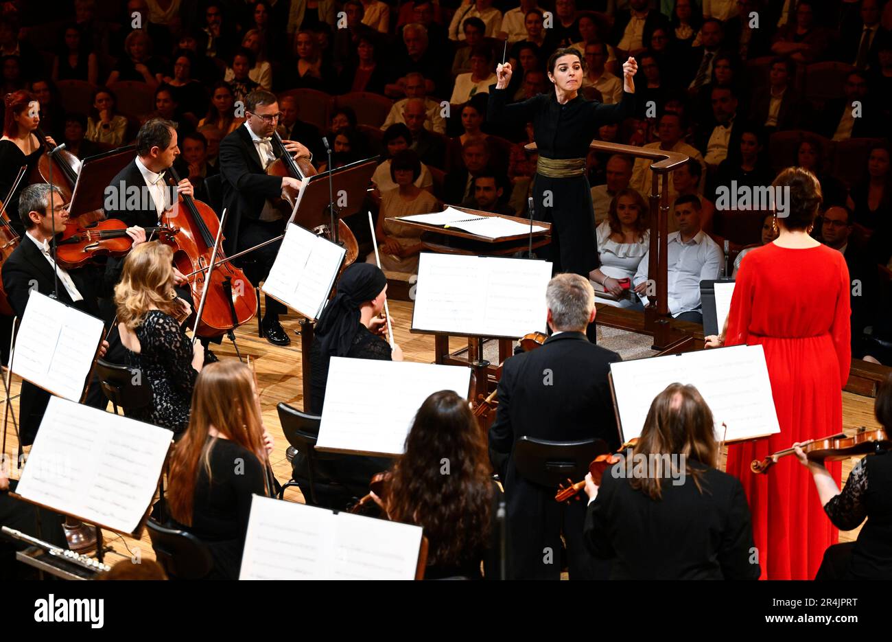 Prague, Czech Republic. 28th May, 2023. Prague Philharmonia conducted