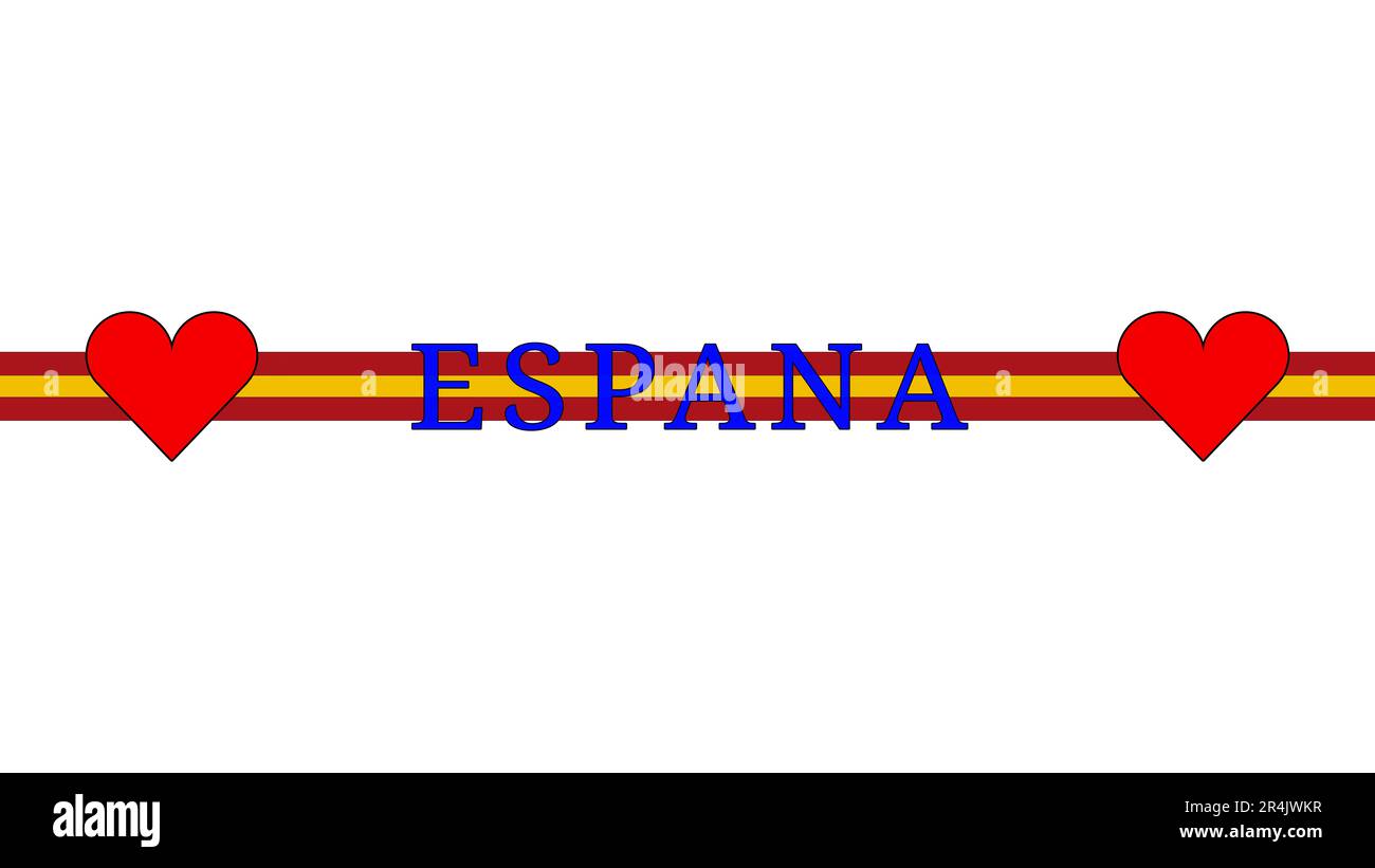 Spain, graphics to express love for Spain, the Spanish language and its