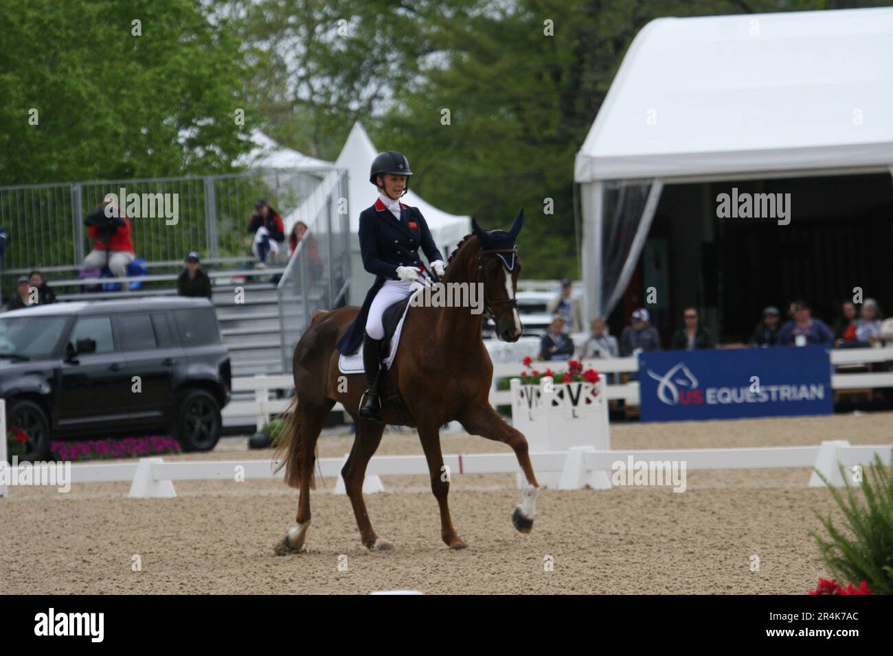 Land Rover Kentucky Three Day Event 2023 in the Rolex Stadium at