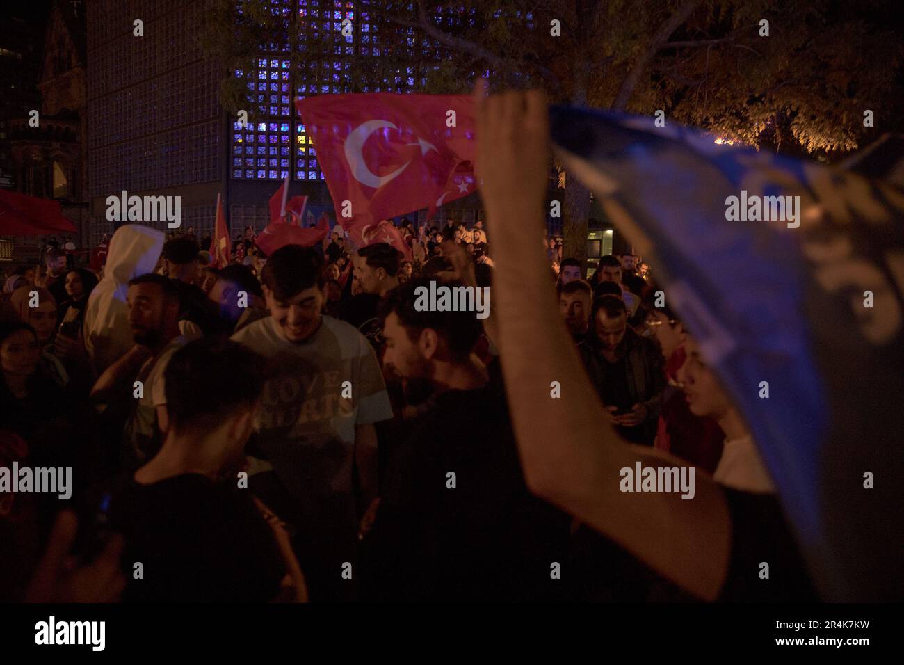 On May 28, 2023, Turkish people in Germany celebrated as Recep Tayyip