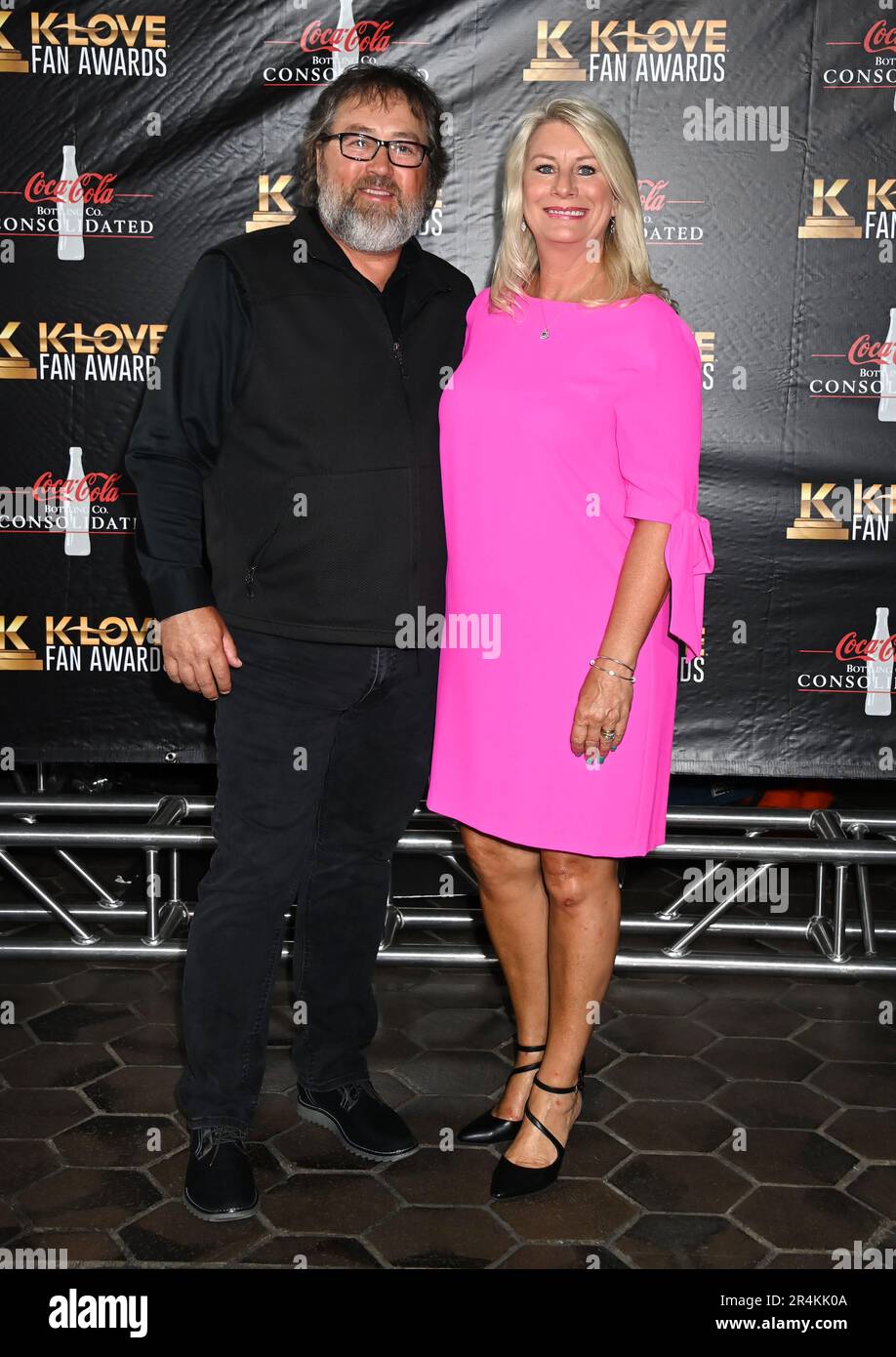 Nashville, USA. 28th May, 2023. Al Robertson and Lisa Robertson at the K-LOVE Fan Awards held at the Grand Ole Opry House on May 28, 2023 in Nashville, TN. © Tammie Arroyo/AFF-USA.com Credit: AFF/Alamy Live News Stock Photo