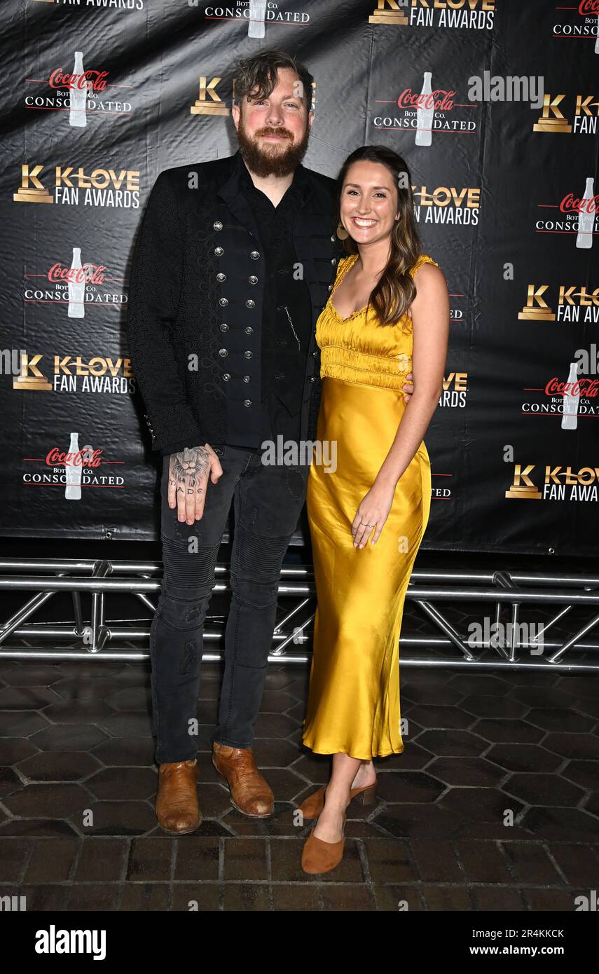 Nashville, USA. 28th May, 2023. Ben Fuller and Ashleigh Cox at the K-LOVE Fan Awards held at the Grand Ole Opry House on May 28, 2023 in Nashville, TN. © Tammie Arroyo/AFF-USA.com Credit: AFF/Alamy Live News Stock Photo