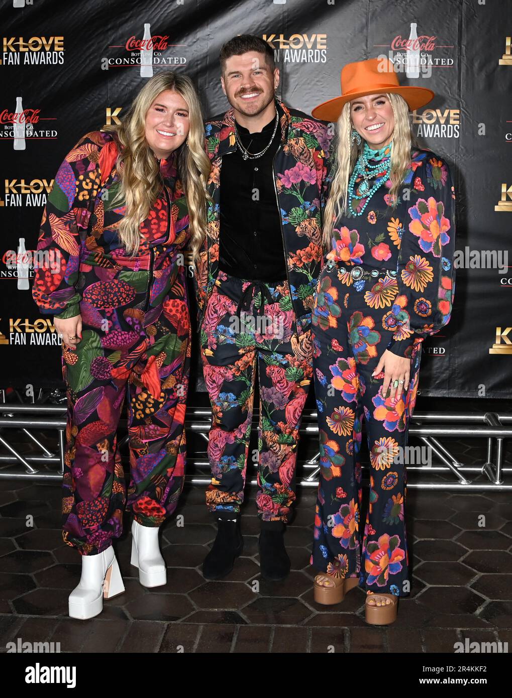 Nashville, USA. 28th May, 2023. Taylor Cain, Logan Cain and Madison Cain at the K-LOVE Fan Awards held at the Grand Ole Opry House on May 28, 2023 in Nashville, TN. © Tammie Arroyo/AFF-USA.com Credit: AFF/Alamy Live News Stock Photo