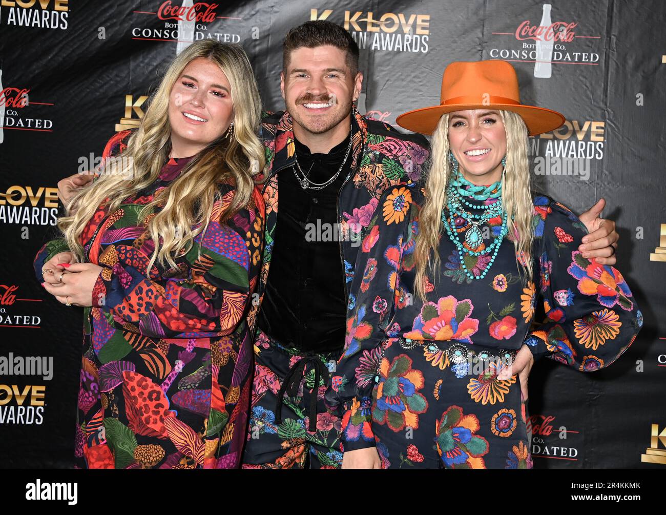 Nashville, USA. 28th May, 2023. Taylor Cain, Logan Cain and Madison Cain at the K-LOVE Fan Awards held at the Grand Ole Opry House on May 28, 2023 in Nashville, TN. © Tammie Arroyo/AFF-USA.com Credit: AFF/Alamy Live News Stock Photo