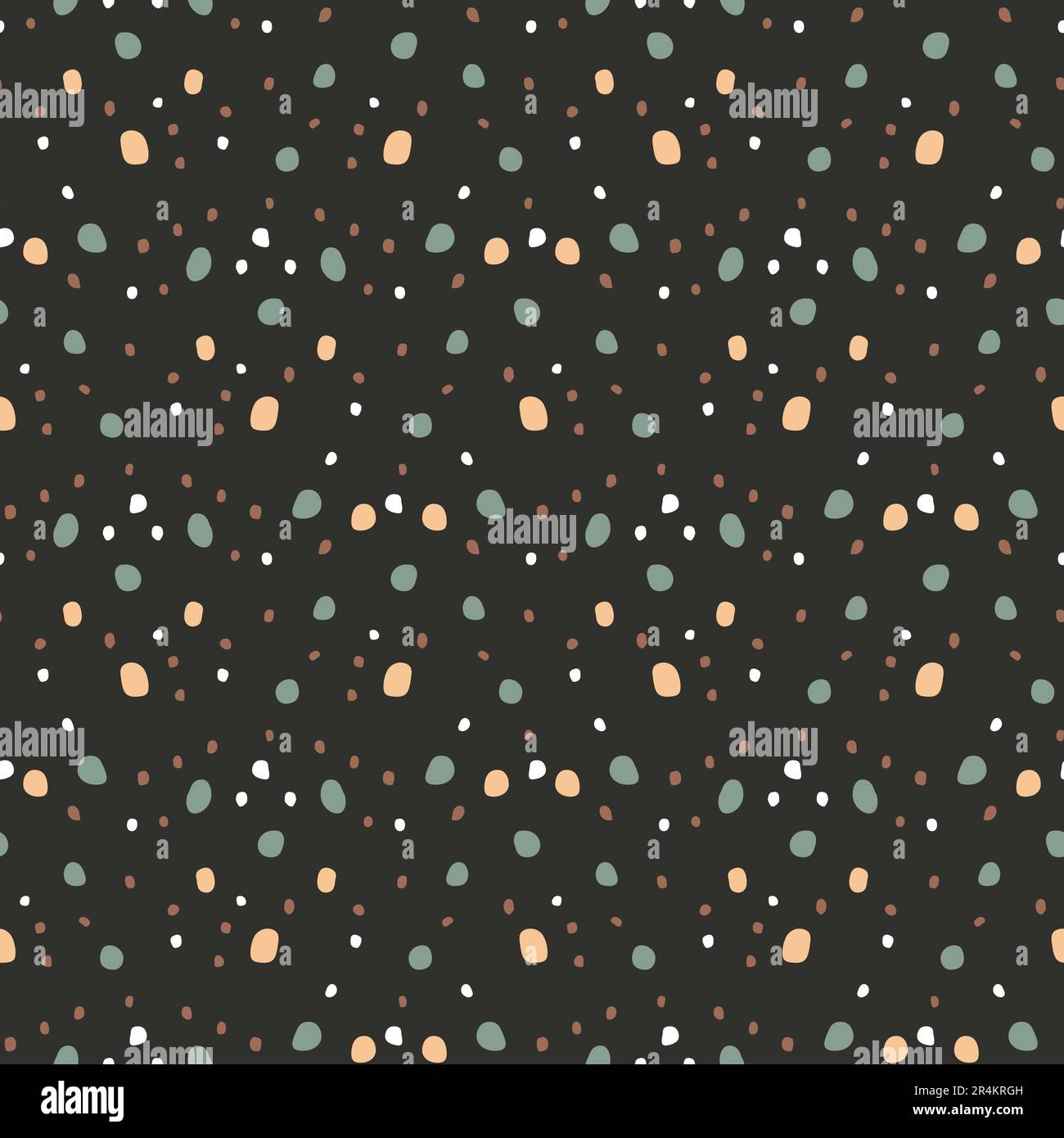 Retro dots pattern Stock Vector Images - Alamy
