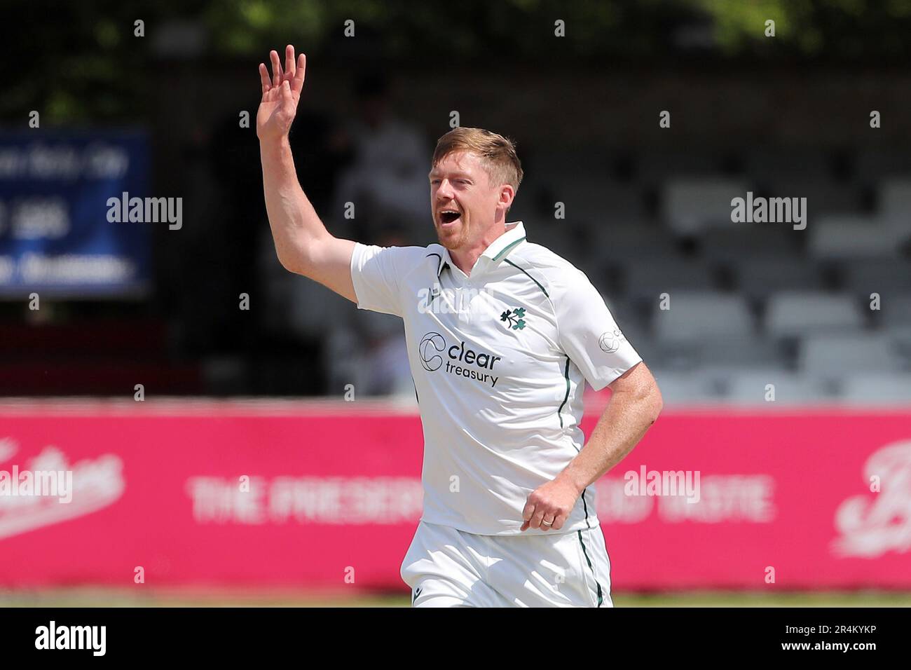 Craig Young of Ireland during Essex CCC vs Ireland, Domestic First ...
