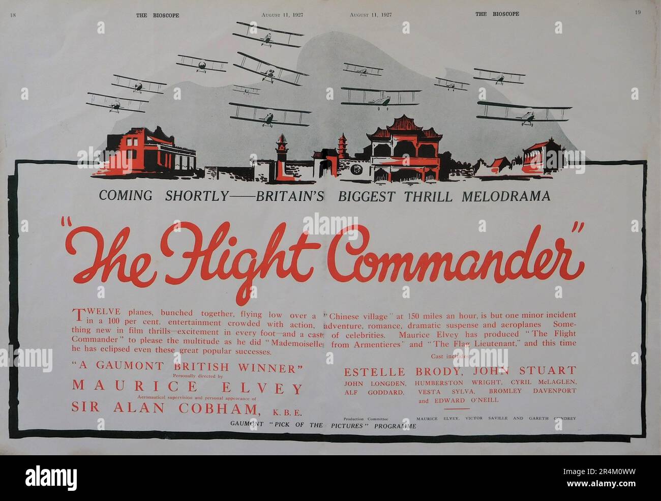 The Flight Commander Ride Sir alan cobham hi-res stock photography and images - Alamy