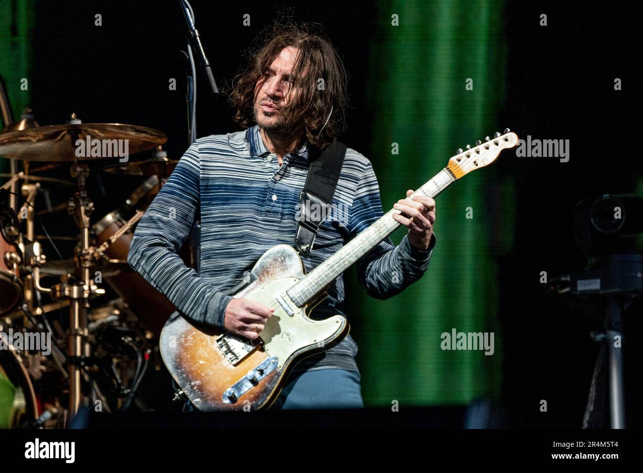 John Frusciante of Red Hot Chili Peppers performs on day three of the