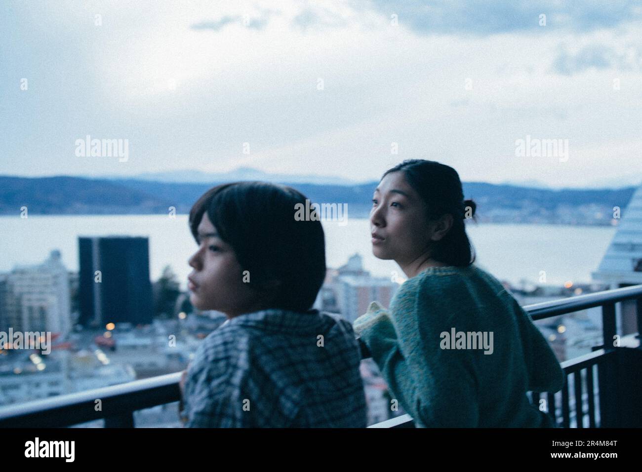 SOYA KUROKAWA and SAKURA ANDO in MONSTER (2023) -Original title: KAIBUTSU-, directed by KORE-EDA HIROKAZU. Credit: Toho / Album Stock Photo