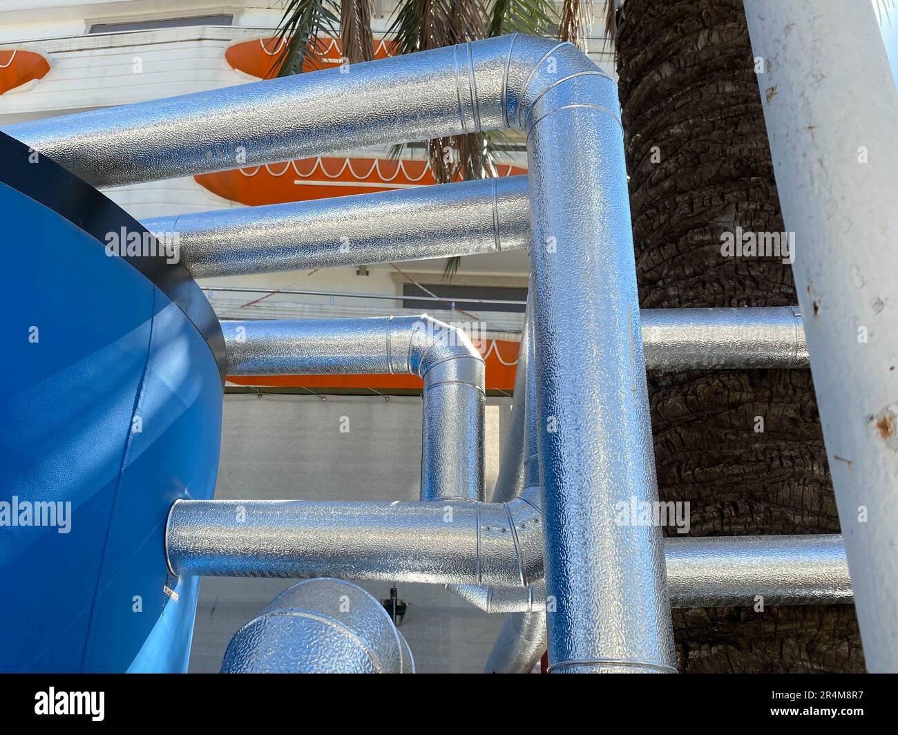 Pipe Insulation Jackets for Hot water pipe and Chilled water pipe