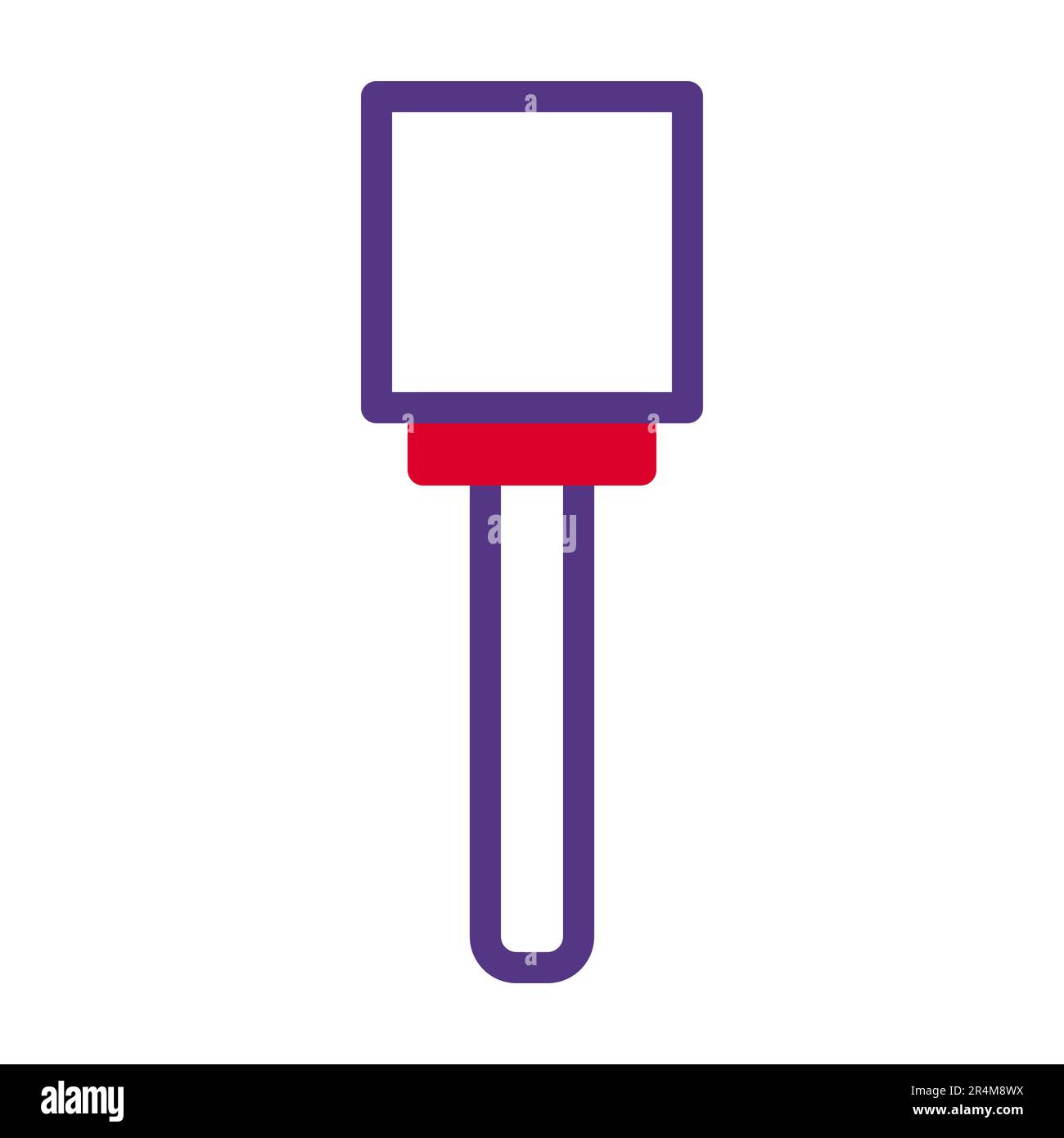 grenade icon duotone red purple colour military vector army element and