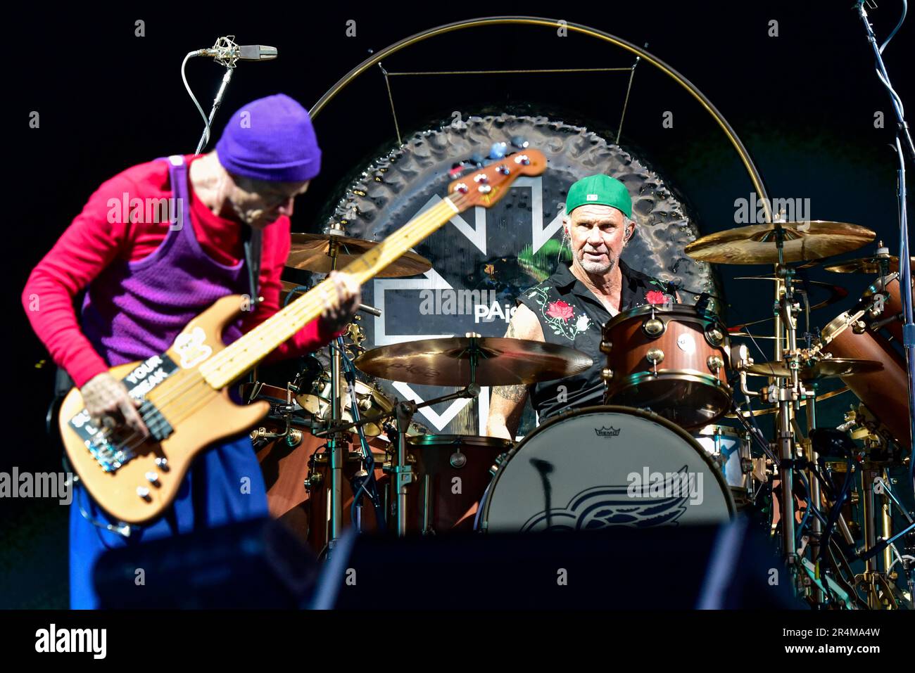 Napa, California, USA. 28th May, 2023. Red Hot Chili Peppers performing